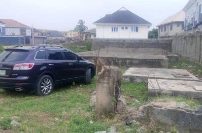 A complete full plot of Land @ Peace-Estate, Isheri-olofin, Idimu, Lagos